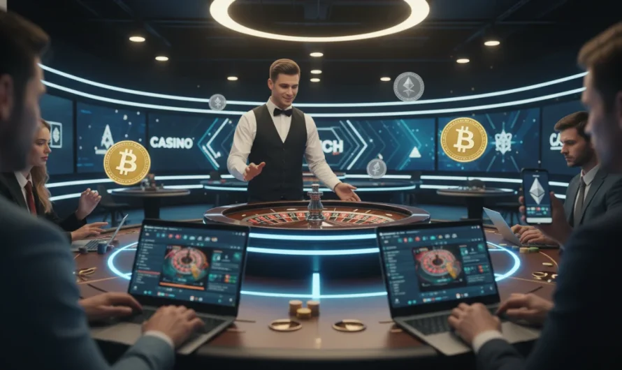 Kripto Parayla Canlı Masalarda Oynamak: Yeni Nesil Casino Deneyimi